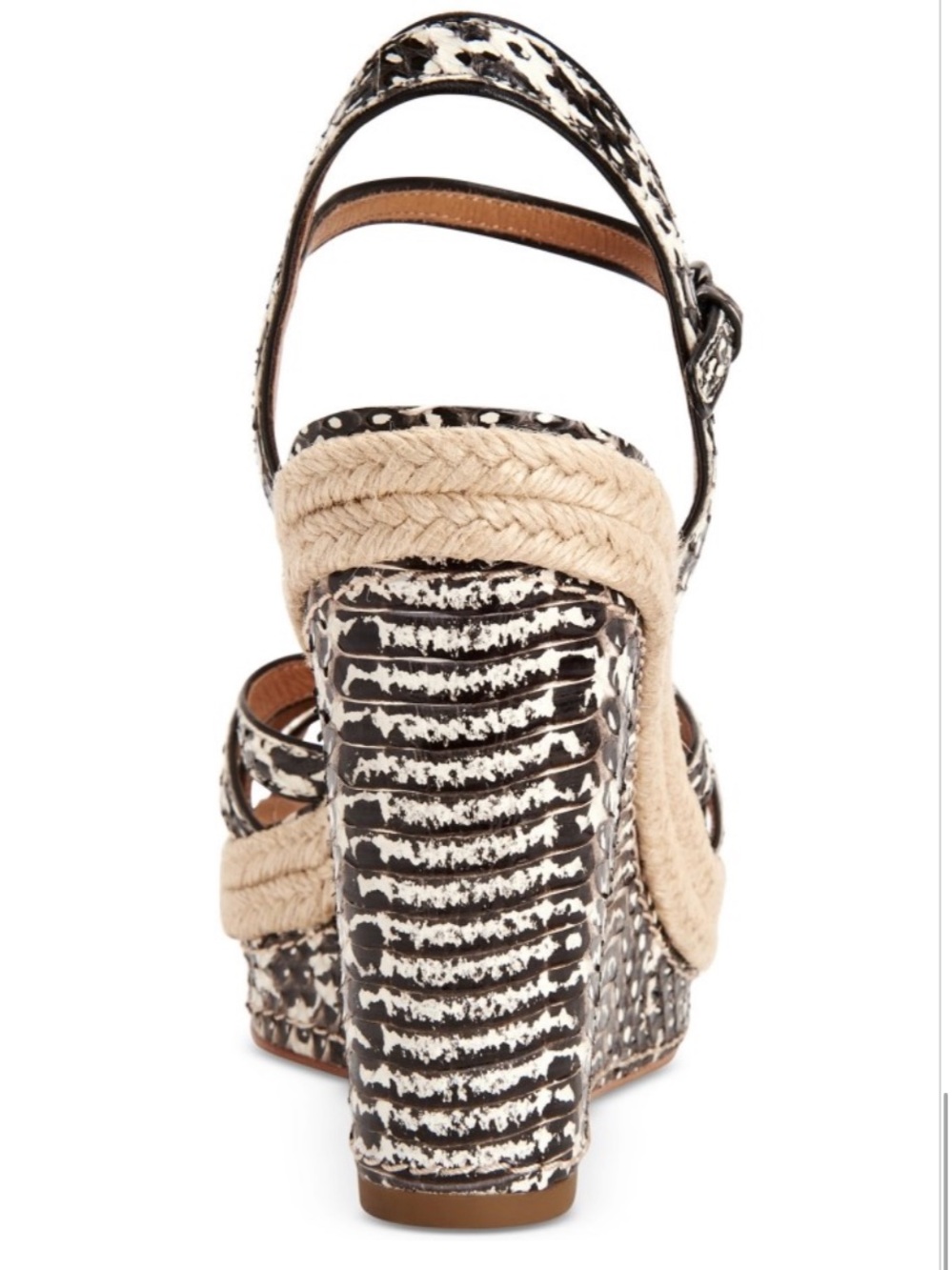 Snakeskin Coach Espadrilles - Picture 2 of 9